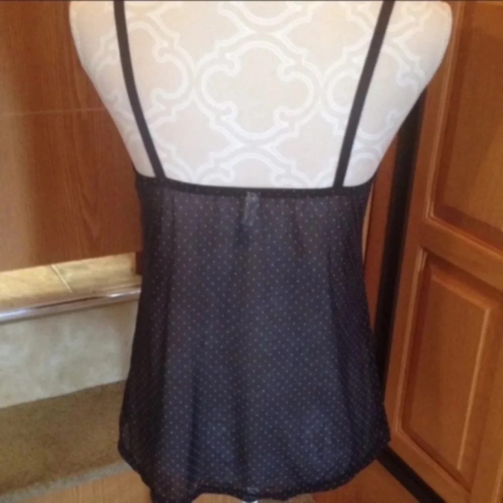 Gilligan & O’Malley Polka Dot Nautical Sleep Cami XL - Picture 8 of 8